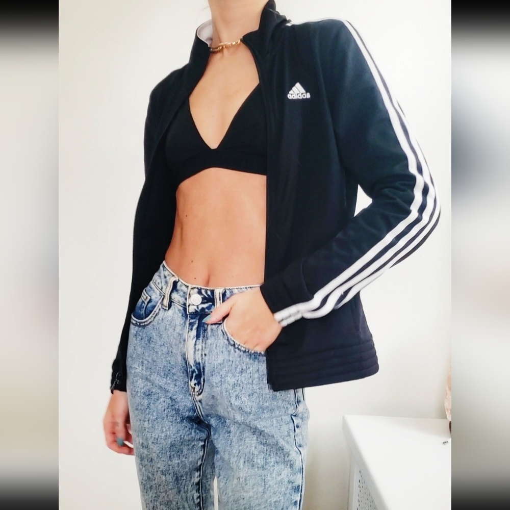 ADIDAS ORIGINAL 3-STRIPE JACKET SIZE XS